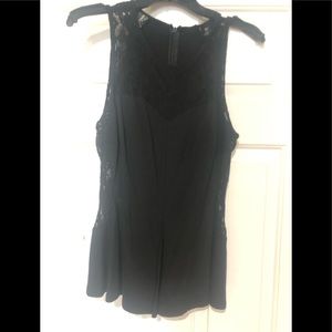 NWT Guess Peplum Lace Tank